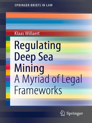 cover image of Regulating Deep Sea Mining